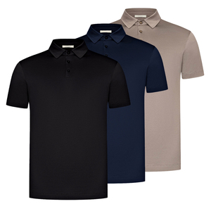 Chemises polo de sport d'été en coton mercerisé, chemises polo personnalisées avec logo, chemises polo pour hommes - Product Image 1