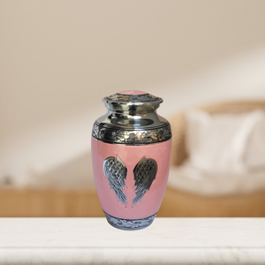 Urnas de cremación clásicas hechas a mano para cenizas, urnas funerarias conmemorativas decorativas de Metal de aleación de alta calidad - Product Image 5