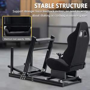 Support de volant de simulation de course en aluminium F1 avec siège compatible avec le modèle Logit-ech G920 50565 - Product Image 4