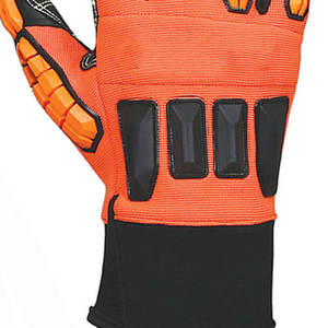 Guantes mecánicos de seguridad de trabajo pesado personalizados, guantes mecánicos cómodos de mano de cuero sintético, recién llegados - Product Image 6