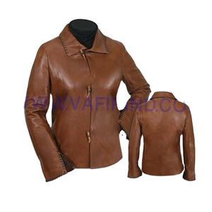 Chaqueta de cuero para mujer en Pakistán, Sialkot, chaqueta de cuero genuino - Product Image 1