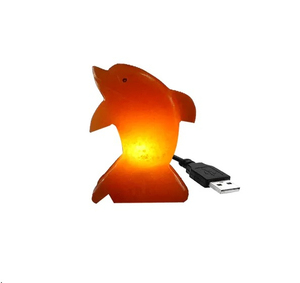 Mini USB Lámpara de sal del Himalaya tallada Forma de cono de la mejor calidad en rosa natural Venta al por mayor de Pakistán con logotipo personalizado Estilo de amor - Product Image 5