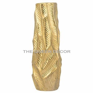Florero de Metal con estilo contemporáneo Diseño de hierro moderno versátil para el hogar Oficina Florero de mesa decorativo - Product Image 3