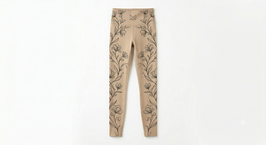 Floral Print <b>Warm</b> Winter High Waist Leggings Women Seamless Yoga Workout <b>Tights</b> for Gym Lounge Wear - Product Image 3