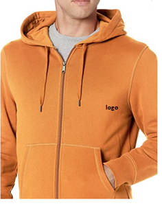 Venta al por mayor de sudaderas con capucha personalizadas de alta calidad para hombres Fabricación de ropa de hombre de diseño personalizado Sudadera de lana con capucha 100% algodón - Product Image 3