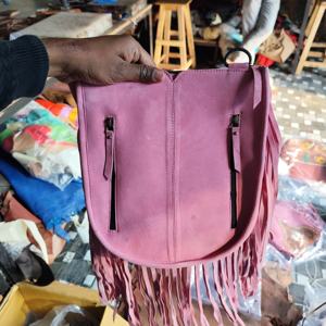 Bolso Bandolera de Mujer de Cuero Genuino con Diseño Floral Bohemio Otoñal, Personalizado, con Borlas y Cremallera, Bolso de Viaje Portátil - Product Image 2