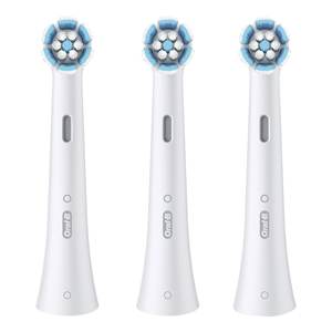 Têtes de brosse à dents de rechange Oral B IO Series Gentle Care, 3 pièces, blanches, pour brosses à dents électriques - Product Image 1