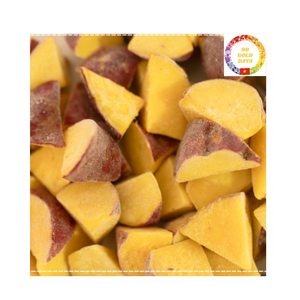 Rodajas de batata congelada de Vietnam, corte aleatorio, calidad de exportación estándar IQF, suministro a granel al por mayor - Product Image 6