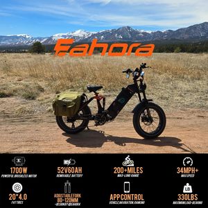Bici elettrica Juliet Pro II per adulti di picco 5200W bici elettrica a doppio motore fino a 43mph, 70AH/60AH 220 + miglia a lungo raggio Ebike - Product Image 2