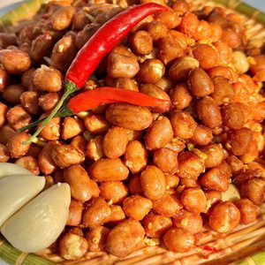 Cacahuetes Tostados con Sabor Picante a Ajo y Chile, Fabricante OEM ODM, Venta al Por Mayor, Calidad de Exportación - Product Image 5