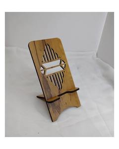 Traditional <b>Stand</b> Decorative Waterproof Wood Mobile <b>Phone</b> <b>Holder</b> Handicraft Showpiece Home Decor Wedding Gift Indian Handmade - Product Image 5
