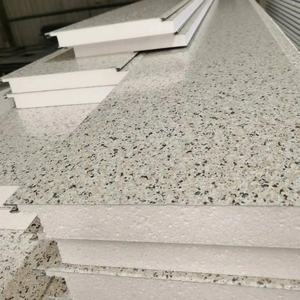 Panel Sándwich de 16 mm para Fachada Exterior de Edificios/Paredes Divisorias, Panel de Acero Ligero Aislado y Grabado para Talleres y Hoteles - Product Image 4