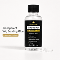 Colle de fixation extrême pour perruques, formule transparente invisible pour la ligne des cheveux, pour distributeurs mondiaux