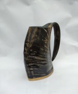 Chope à corne à boire Viking originale fabriquée à la main pour chope à bière Tasse à corne à boire Viking originale - Product Image 3