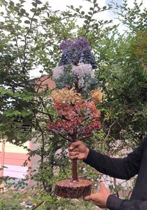 Arbre de perles naturelles de pierre précieuse - Product Image 3