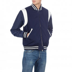 Nueva chaqueta universitaria de moda con diseño personalizado, bombardero brillante de talla grande con parches bordados, chaqueta de nieve universitaria de estilo de invierno para hombre - Product Image 2