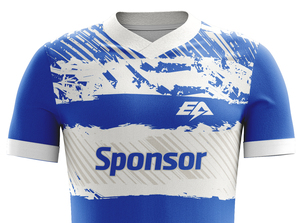 Uniforme de fútbol con logotipo personalizado de poliéster de alta calidad, Camiseta con estampado de sublimación de MOQ bajo, camisetas de fútbol baratas - Product Image 4