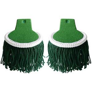 Hombreras de Venezuela con Flecos de Cordón Plateado, Bordadas de Alta Calidad, para Coser en Uniformes, Hombreras de Cuerassier de Venezuela - Product Image 1