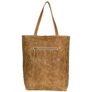 Portefeuille fourre-tout en cuir de vachette Vintage fait à la main pour dames sangle réglable fermeture à glissière à la mode toile femmes sacs à bandoulière - Product Image 3