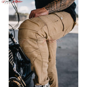 Pantalones Vaqueros de Motociclismo para Hombre, Invierno, con Cintura Flexible, Ignífugos, Transpirables y Ligeros - Product Image 5