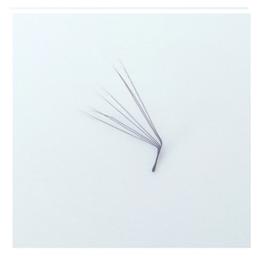 Pestañas de Fibra Hy LON Ombre Hechas a Mano de Alta Calidad Directas de Fábrica, Mega Volumen, Pre-fabricadas, 8D L0.05 11mm CC Curl - Product Image 1