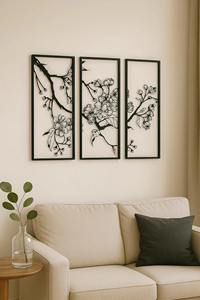 Contemporáneo hecho a mano Metal pared arte decoración artística hierro escultura elegante declaración colgante de pared para interiores del hogar - Product Image 2