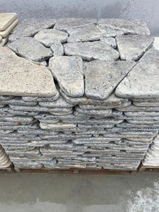 2025 bạc đá tự nhiên ngoài trời Vườn bước <span class=keywords><strong>flagstone</strong></span> kích thước bất thường điên lát đá gạch cho đường lái xe được thực hiện trong TURKIYE - Product Image 2
