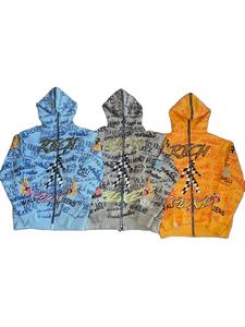 Sudadera con Capucha Personalizada para Hombre, con Estampado Completo, Sudadera con Capucha de Felpa Francesa Gruesa con Cremallera para Hombre - Product Image 4