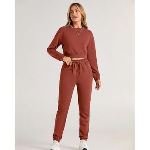 Chándal de tendencia de peso ligero para mujer, colección de verano, chándal de talla grande estampado ajustado a la moda - Product Image 3