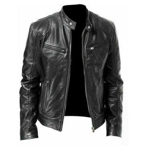 Veste en cuir véritable pour homme élégante à manches longues Dernier design Haute qualité Meilleur style populaire Nouvelle condition à vendre - Product Image 1
