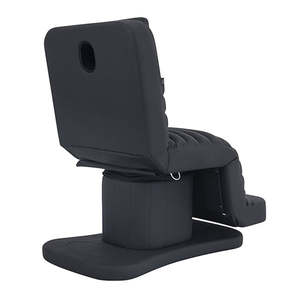 Hitam estetika gigi estetika pemeriksaan medis Spa dokter tato kursi podiatri listrik meja pijat wajah tempat tidur kecantikan - Product Image 3