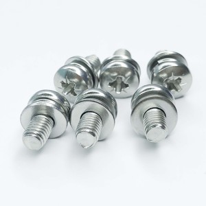 Bon prix OEM/ODM M2 ~ M8 SS304/SS316 C1022 Vis à tête cylindrique Phillips SEMS avec rondelle Électronique automobile - Product Image 5