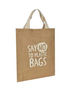 Bolsa de Yute Grande Personalizada al por Mayor, Bolsa de Compras de Algodón Tejido con Asas Espaciosas, Bolsa para Llevar Almuerzo con Logotipo Personalizado - Product Image 2