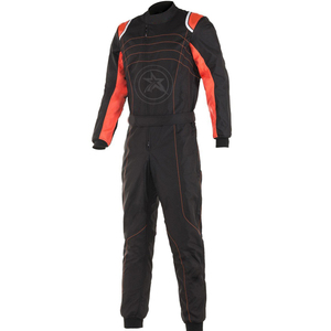 Traje de Carreras de Karting Personalizado con Diseño de Logotipo, Traje de Carreras de Karting Profesional de Talla Grande, Ropa Deportiva Transpirable y Resistente al Viento - Product Image 1