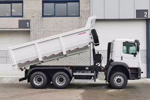 Camión volquete de servicio pesado modelo 2024 6X4 equipado con un potente motor diésel y transmisión manual - Product Image 5