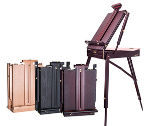 Bview nghệ thuật chuyên nghiệp Antique sồi sơn bằng gỗ Giá vẽ - Product Image 1