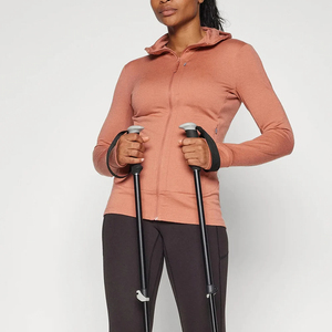 2025 hiver épais chaud à capuche sweat survêtement pantalon costume sweats à capuche femmes deux pièces ensemble solide polaire cordon décontracté survêtement - Product Image 2