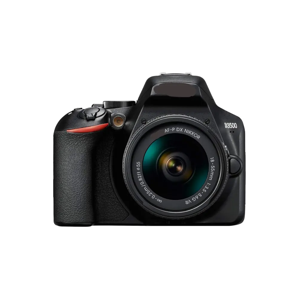 GRANDE VENTE OEM Appareil Photo Numérique Carte SD D3500 Avec AF-P DX NIKKOR 18-55mm f/3.5-5.6G Noir