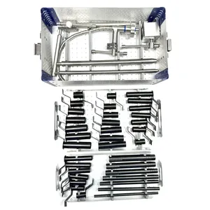 Système d'opérateur tubulaire MIS pour chirurgie de la colonne vertébrale à intervention minimale invasive, en acier inoxydable réutilisable - Product Image 1