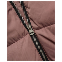 Blouson bomber réversible pour femme, longueur standard, écologique, mode hiver, imperméable, rembourrage en polyester blanc, fourrure