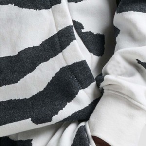 Sudadera con capucha gráfica de alta calidad para hombres Patrón sólido de ajuste regular personalizado con estampado completo-para deportes de invierno al por mayor - Product Image 6