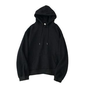 Sudadera con capucha de manga larga personalizada de alta calidad para hombre, tela de punto, sudaderas con cremallera de invierno, patrón sólido, otoño - Product Image 2