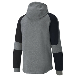Nouveau design personnalisé sweat-shirt de jogging léger pour hommes, sweat-shirt à capuche noir uni avec poche zippée sur le devant - Product Image 2