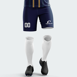 Conjunto de Camiseta y Pantalones Cortos de Fútbol Juvenil Transpirable de Secado Rápido, Uniforme de Fútbol con Diseño Personalizado al por Mayor para Venta en Línea, Nuevo Diseño 2026 - Product Image 6