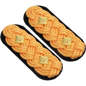 Nuevas Epaulettes de Lujo con Bordado de Encaje Personalizado y Magnético para Bolsos, Uso Ceremonial - Product Image 1