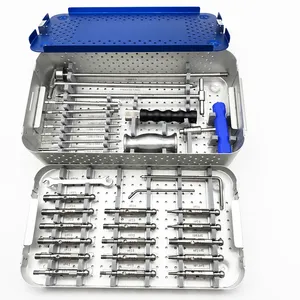 Kit de Instrumentos de Acero Inoxidable para Extracción de Tornillos Médicos, Set de Fragmentos Pequeños para Cirugía Ortopédica, Autoclavable, Reutilizable, Certificado CE - Product Image 1