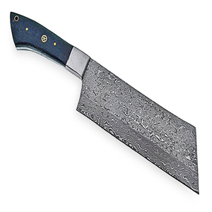 Handmade Custom High Quality Damascus Steel Cleaver <b>Kitchen</b> Chef <b>Knife</b> Razor <b>Sharp</b> Chinese Style Stainless Wood Handle Wholesale - Product Image 1