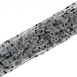 แผ่นหินธรรมชาติขนาด13นิ้วสำหรับงานประดิษฐ์ที่สวยงามลูกปัดหลวมเหลี่ยมเพชรพลอย2มม. 9.00ซม. ยาว13นิ้ว - Product Image 1