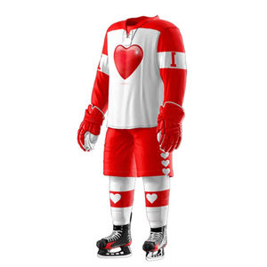 Uniformes de Hockey sobre Hielo Personalizados para Hombre al por Mayor, Uniforme de Jersey de Hockey sobre Hielo Personalizado de Alta Calidad - Product Image 4