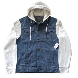 แจ็กเก็ตผ้ายีนส์มีฮู้ดสำหรับผู้หญิงสำหรับทุกโอกาสแจ๊กเก็ตอเนกประสงค์สไตล์ลำลอง - Product Image 6